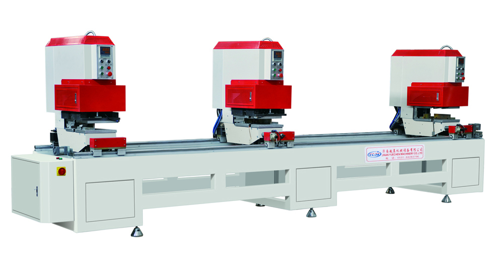 塑料門(mén)窗(chuāng)三位無縫焊接機