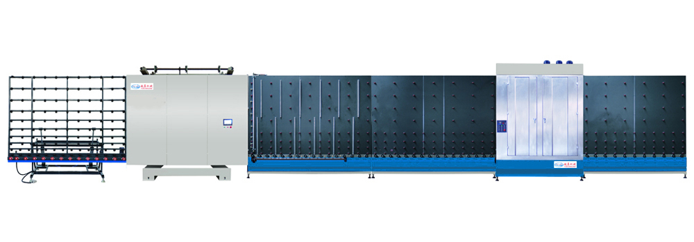 立式全自動(dòng)中空玻璃(lí)生產線(板內合片(piàn))
